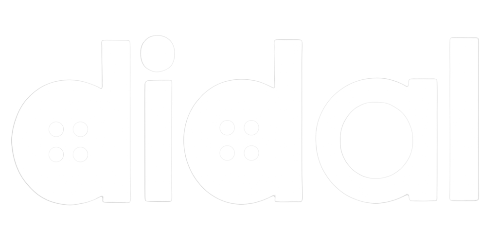 Logo de Didal, empresa de arreglos de ropa y composturas ubicada en Torrent, Valencia